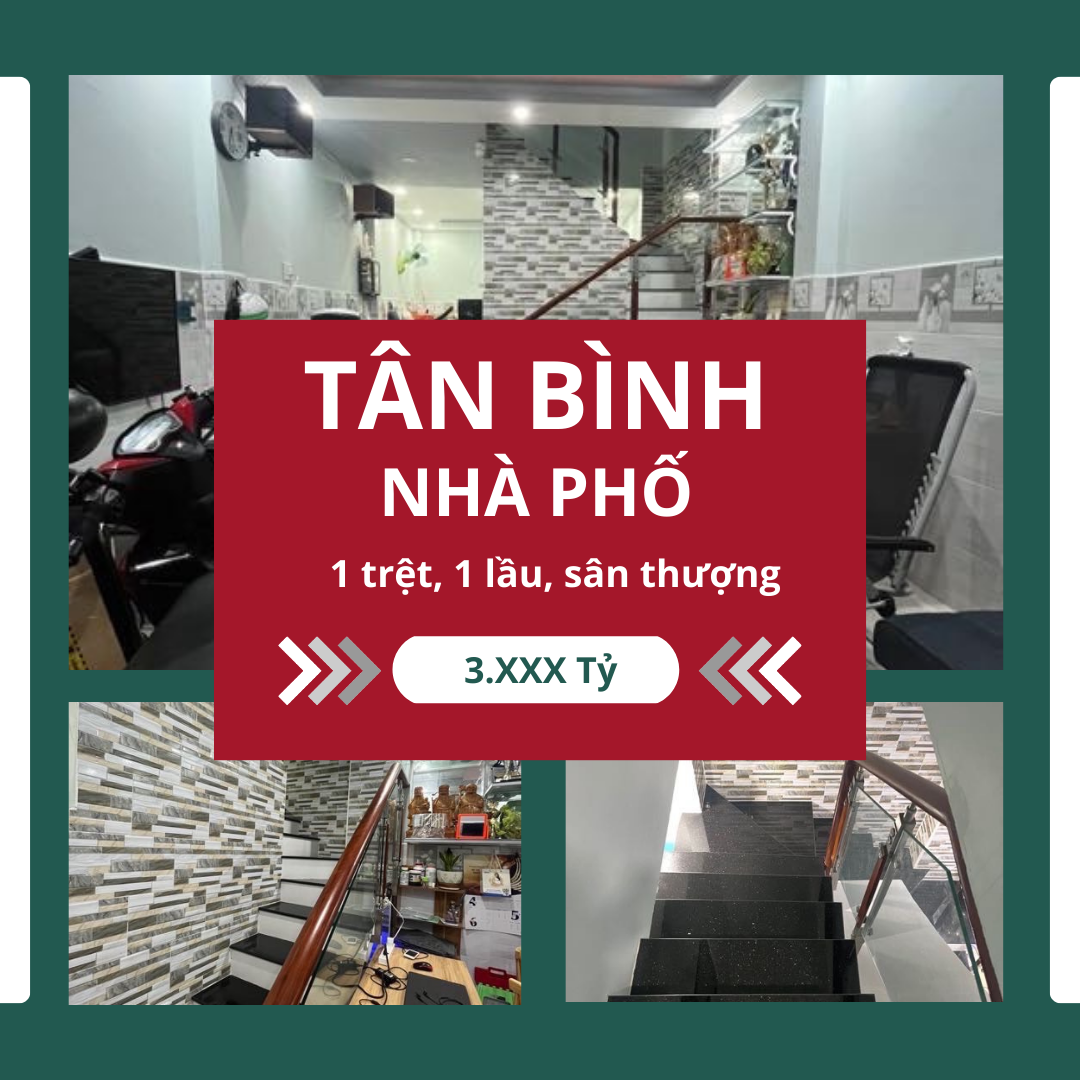 Nhà phố đường Lạc Long Quân, Tân Bình – 42m², giá chỉ 3.XXX tỷ – Sẵn sàng vào ở ngay