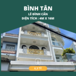 Bán nhà quận 6 – Cơ hội đầu tư nhà mặt tiền kinh doanh, vị trí đắc địa gần vòng Xoay Phú Lâm, Nguyễn Văn Luông