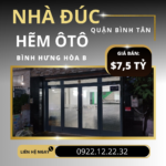 Bán nhà đúc 3,5 tấm – Liên khu 4-5, Bình Tân