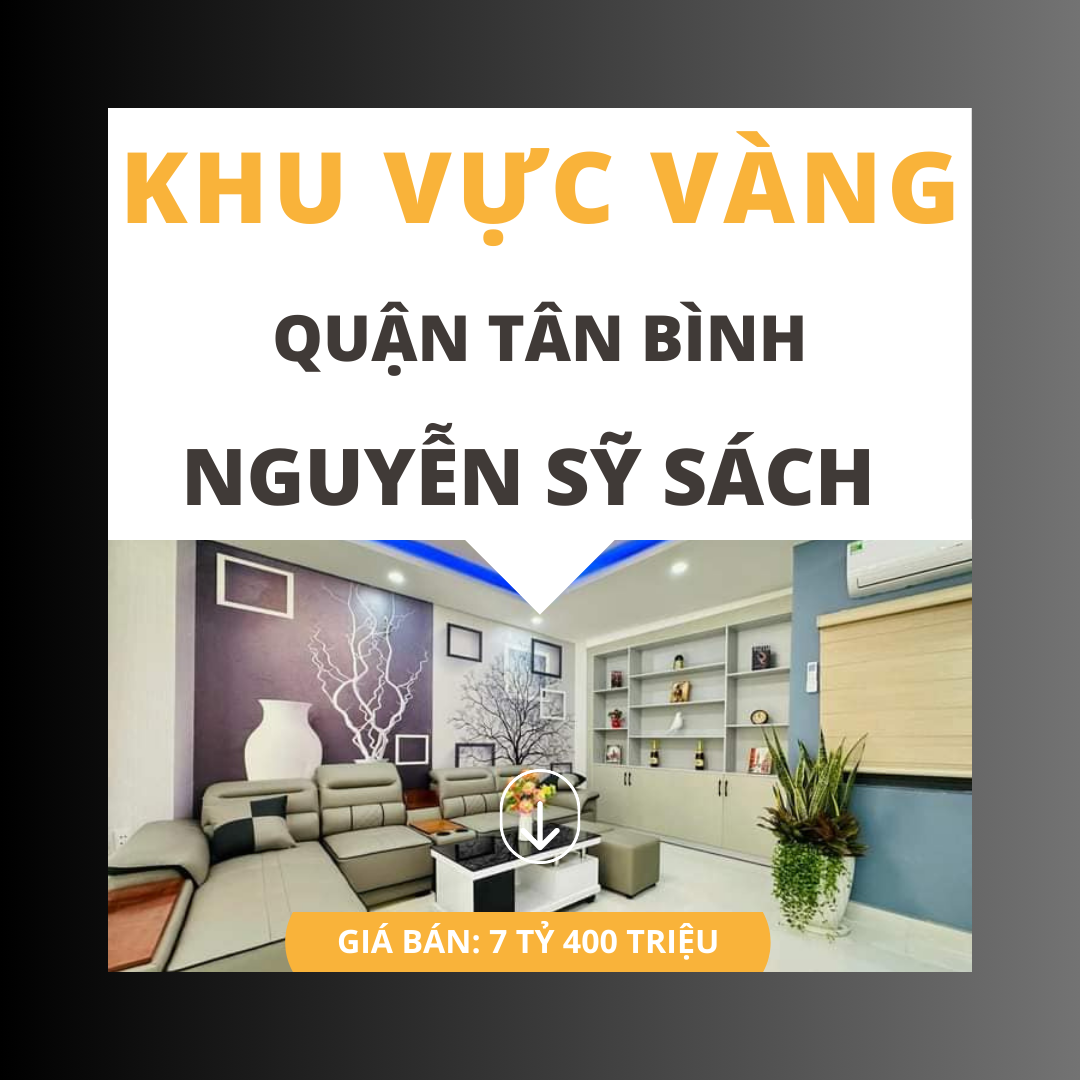 Cơ hội sở hữu nhà cao cấp tại Nguyễn Sỹ Sách