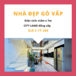 Lên sóng căn siêu phẩm nhà phố tuyệt đẹp ngay CITY LAND